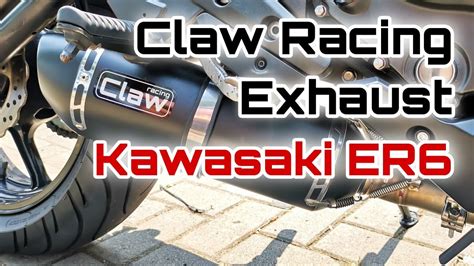 Claw Racing Exhaust Kawasaki ER6 Knalpot Full System Untuk ER6n Dan