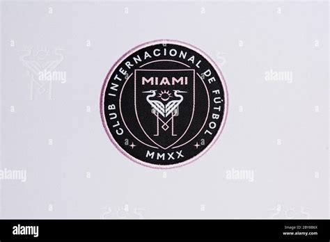 Inter Miami Badge Hi Res Stock Photography And Images Alamy