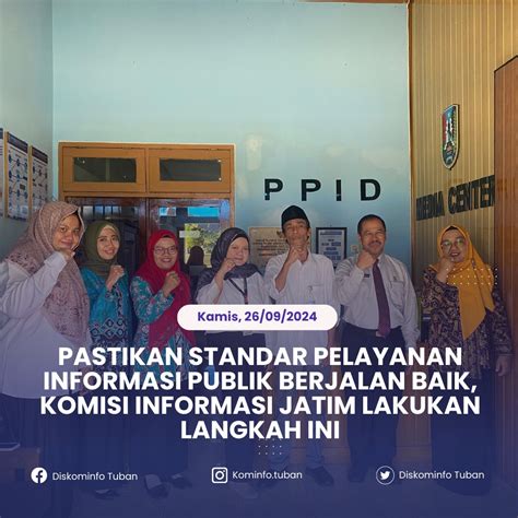 DISKOMINFOSP Pastikan Standar Pelayanan Informasi Publik Berjalan