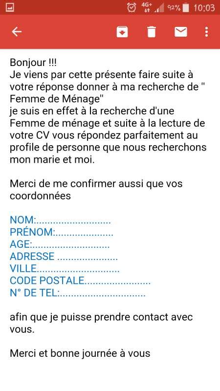 Model Cv Femme De Menage Utilisez Cet Exemple De Cv De Femme De M Nage