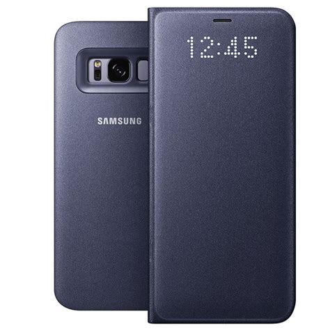 Samsung Led View Cover Violet Samsung Galaxy S8 Etui Téléphone