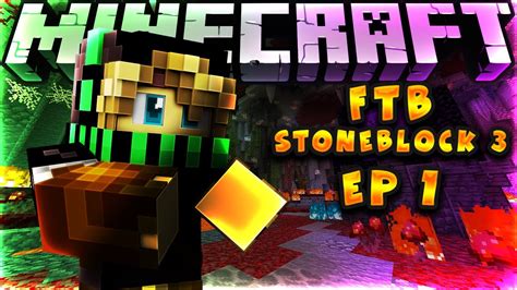 FTB StoneBlock 3 Let S Play Ep 1 WHERE DO I GET ANDESITE YouTube