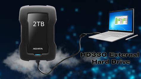 Adata Hd External Hard Drive Tb Unboxing Test Youtube