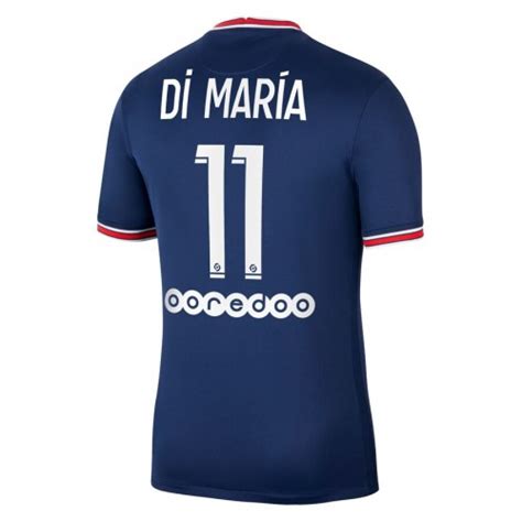 Paris Saint Germain PSG Angel Di Maria 11 Heim Trikot Home 2021 22