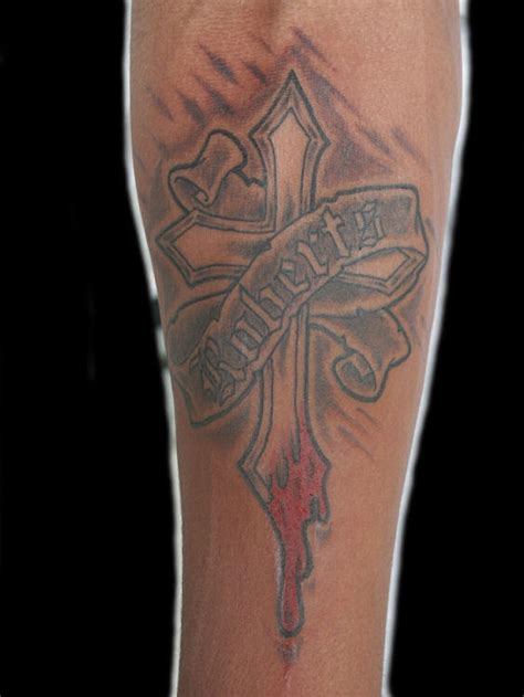 Blood on the Cross by madtattooz on DeviantArt