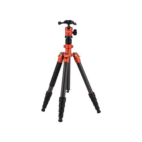 Fotopro Sherpa 42Q Carbon Fiber Tripod Orange Jakarta Camera