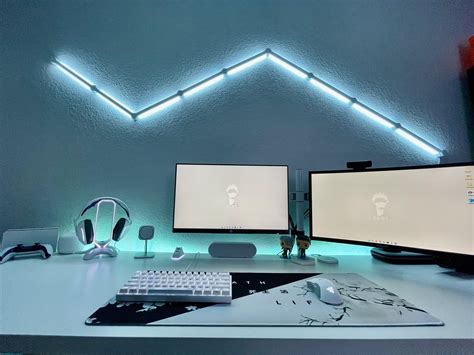 All white setup. Ideas what I should add? : r/pcsetup