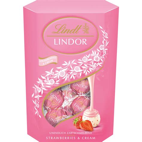 Transgourmet Österreich Lindt Lindor Kugeln Strawberries 500 g