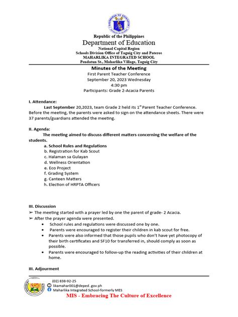 ptc school report grade  acacia