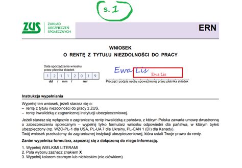 Jak wypełnić wniosek o rentę z tytułu niezdolności do pracy