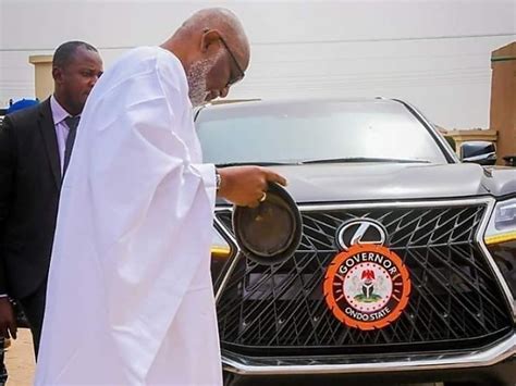 Moment Lucky Aiyedatiwa Arrives For His Swearing-in Ceremony As Ondo ...