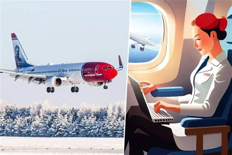 Norwegian Air Inflight Wifi Internet Onboard Cabin Crew Hq