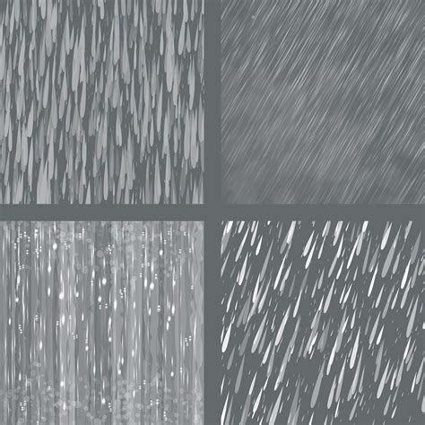 Rain Overlays Clipart Falling Rain Photoshop Overlays By North Sea