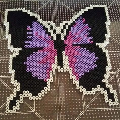 Butterfly Perler Beads By Drivingdaisycrazy Hama Beads Patterns Diy