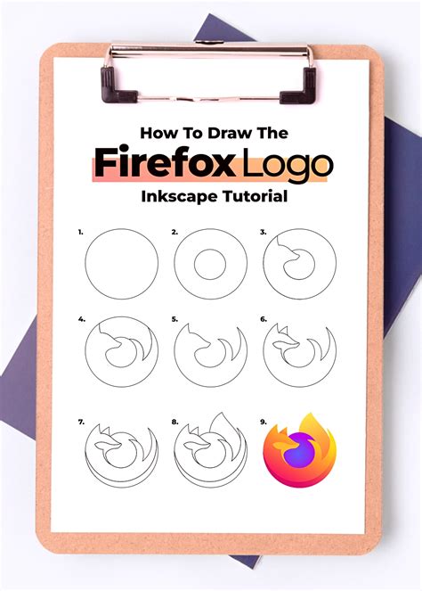 How To Draw The Firefox Logo In Inkscape 🔥🦊 – Logos By Nick