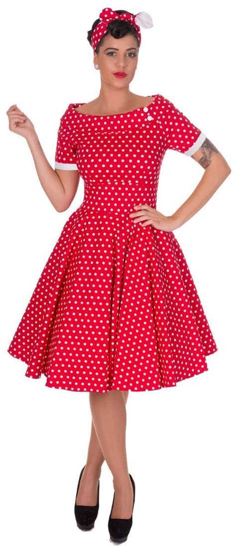 Robe Darl Ne Rouge Pois Blancs T Au Rendez Vous Des Pin Up