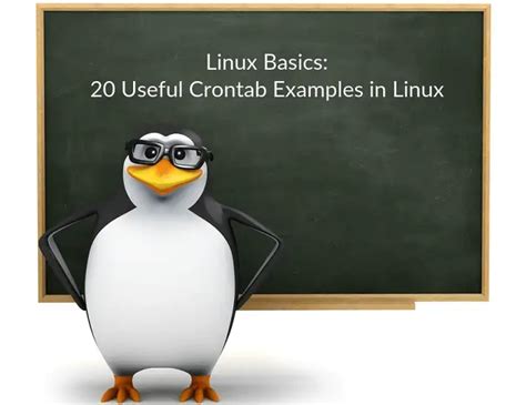 Linux Basics 20 Useful Crontab Examples In Linux