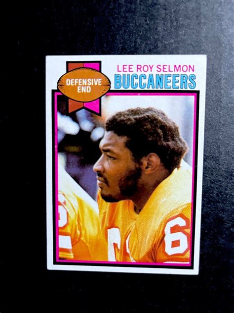 1979 Topps Lee Roy Selmon 123 Tampa Bay Buccaneers EBay