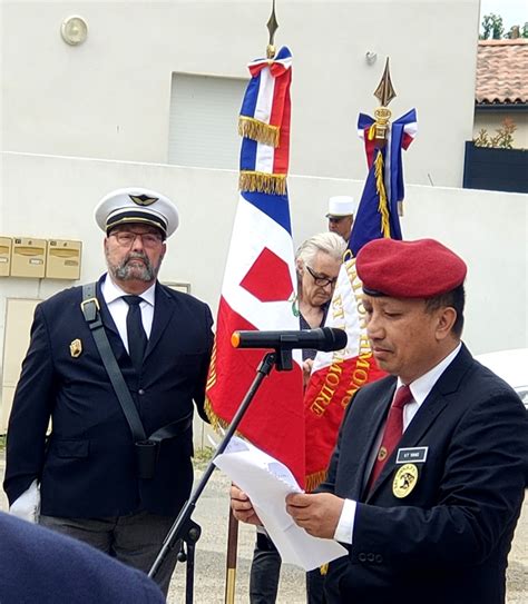 SMLH 30 Cérémonie commémorant la fin des combats de Dien Bien Phu