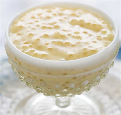 Tous Les D Tails L Int Rieur Tapioca Pudding Desserts Easy Puddings