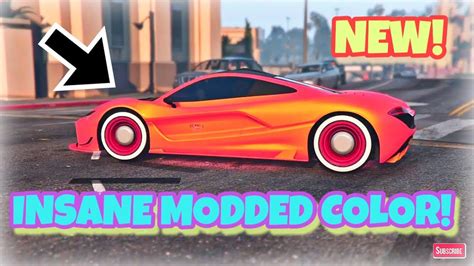 New Glow In The Dark Modded Crew Color Insanely Bright Gta