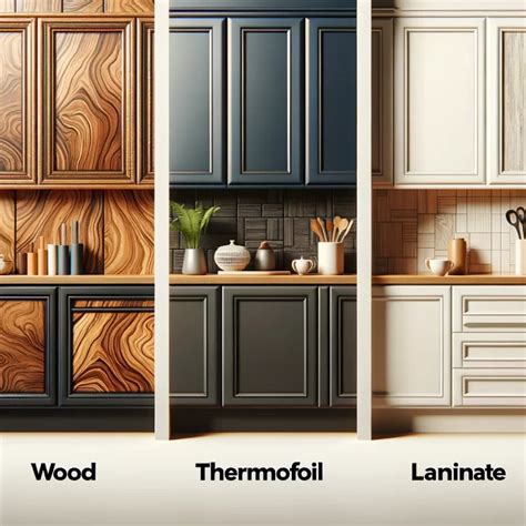 Wood Vs Thermofoil Vs Laminate Choosing The Right Cabinetry Material