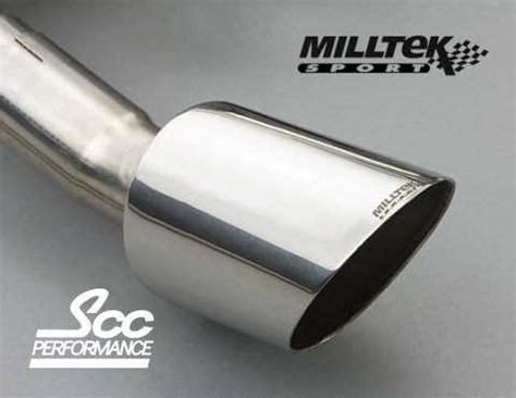 Focus RS Mk2 Milltek Sport Resonated Quieter Cat Back Exhaust System