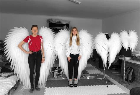 White Angel Wings Adult Angel Costume Large Wings For Etsy Canada