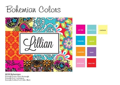 20 Bohemian Boho Color Palette