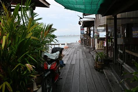 The Clan Jetties Of Georgetown Penang Malaysia Editorial Photography