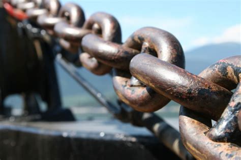 Anchor Chain Stock Photo - Download Image Now - iStock