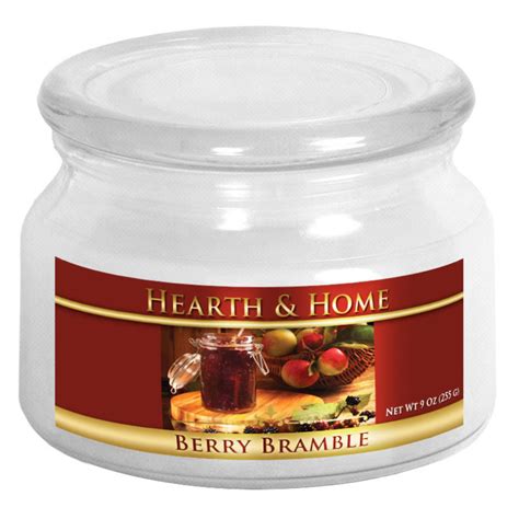 Berry Bramble Small Jar Candle Hearth And Home Candle Company