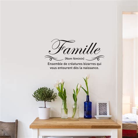 Décoration murale famille Des stickers famille pour décorer vos murs