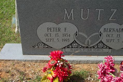 Peter Fabian Mutz Find A Grave Memorial