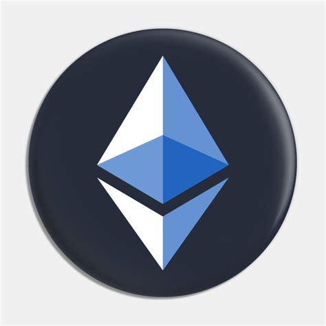 Ethereum Logo - Ethereum Logo - Pin | TeePublic