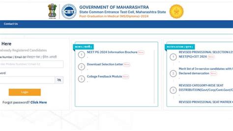 Maharashtra Neet Pg Revised Provisional Selection List Released At