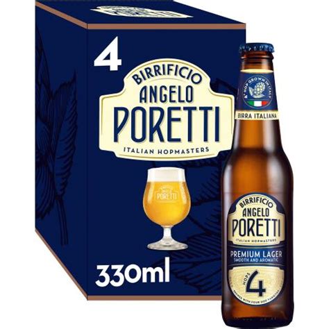 Birrificio Angelo Poretti Lager Beer 4 X 330ml Compare Prices