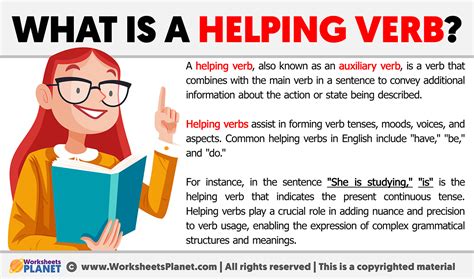 What Is A Helping Verb Definition Of Helping Verb