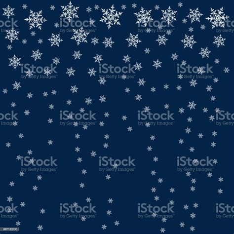 Frame Of Snowflakes Christmas Background To Design Posters Postcards ...