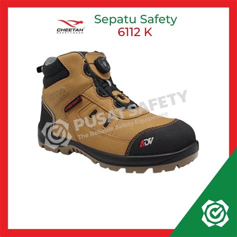 Jual Sepatu Kerja Safety Cheetah Jubatus Sand 6112K Shopee Indonesia