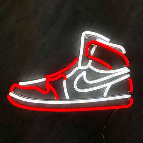 Air Jordan LED Neon Sign Michael Jordan Art Air Jordan - Etsy