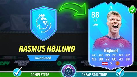 Potm Rasmus Hojlund Sbc Completed Cheap Solution Tips Fc