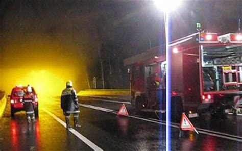 Tunnelübung im Perjentunnel Feuerwehr Landeck