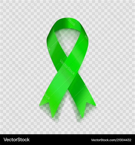 Stock lime green ribbon Royalty Free Vector Image