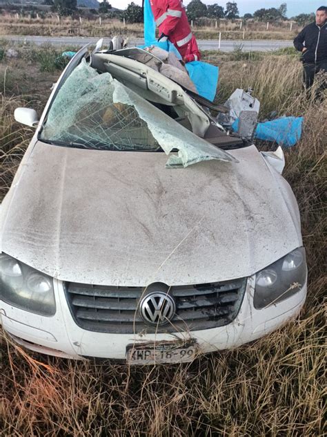 Pierde La Vida Tres Personas En Accidente En La México Pachuca Nr