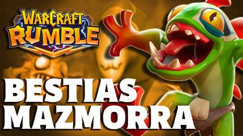 COMPLETO TODO CON UN SOLO MAZO MAZMORRA BESTIAS CAVERNAS DE