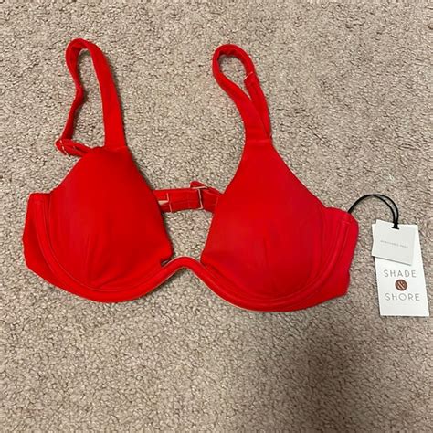 Shade Shore Swim Nwt Shade Shore Padded Underwire Bikini Top