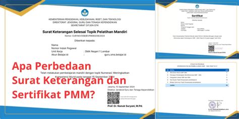 Apa Perbedaan Surat Keterangan Selesai Topik Pelatihan Mandiri Dan