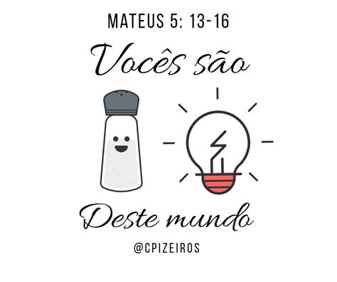 Vocês são sal e luz deste mundo Mateus 5 13 16 Vaces Teen Lettering