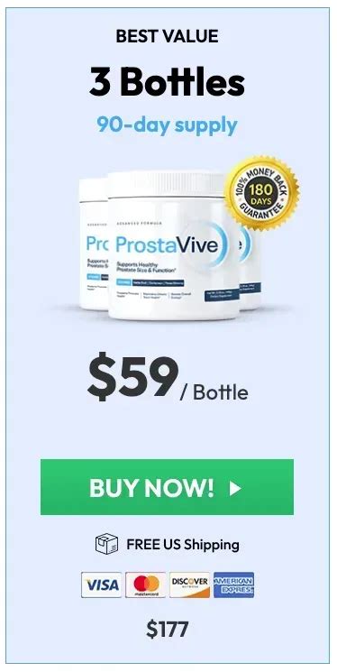 Prostavive Official Healthy Prostate Size Function